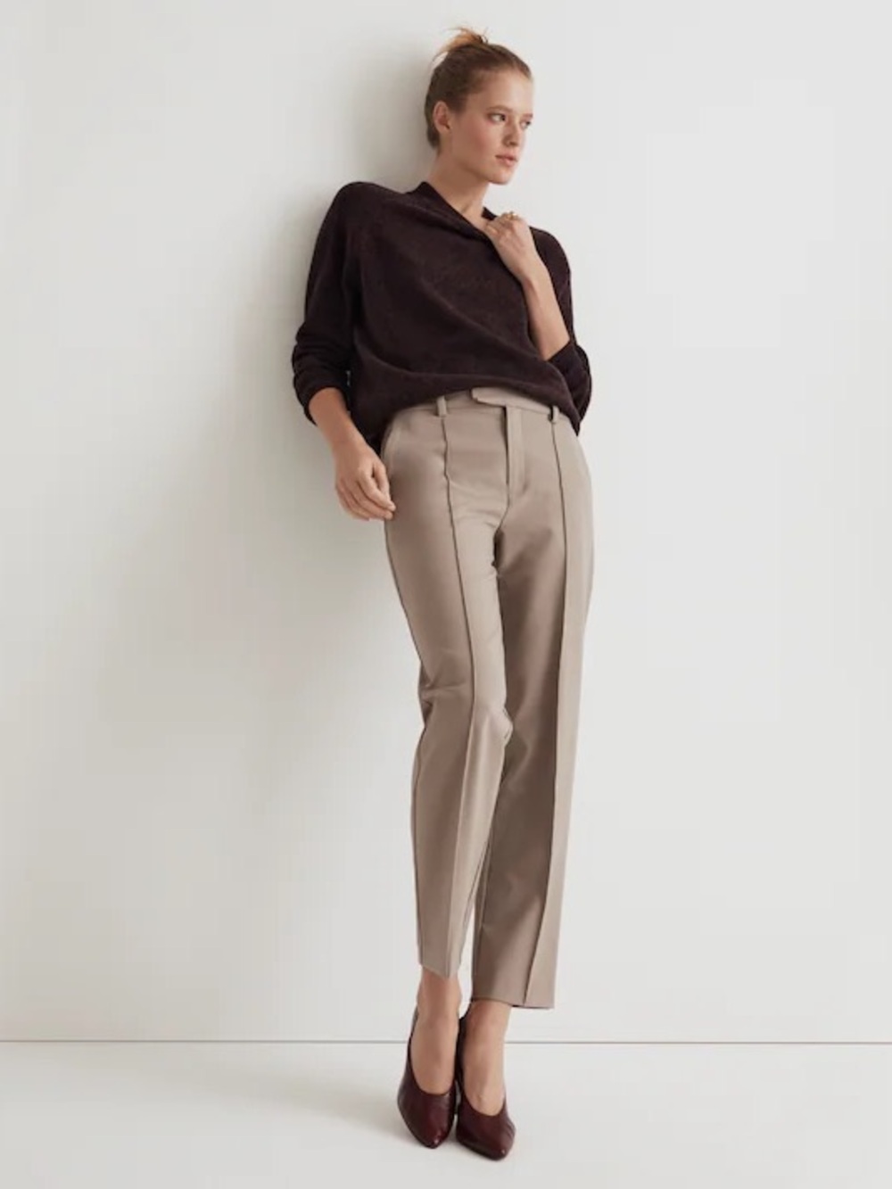 Madewell The Fairbanks Pant Telluride Stone Size 2P